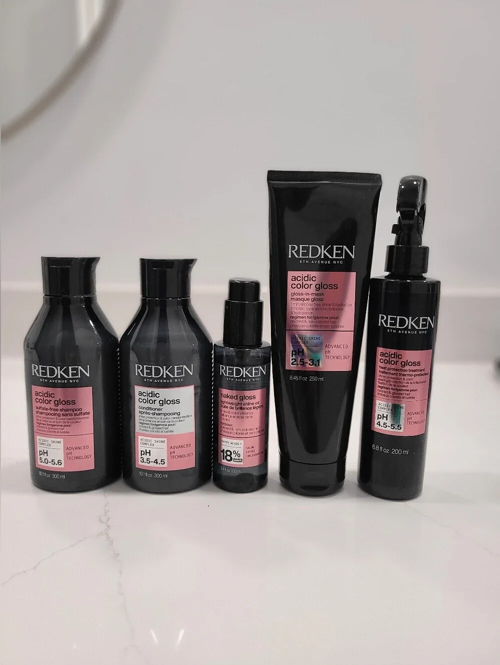 Redken Acidic Color Gloss 5-Piece Retail Set